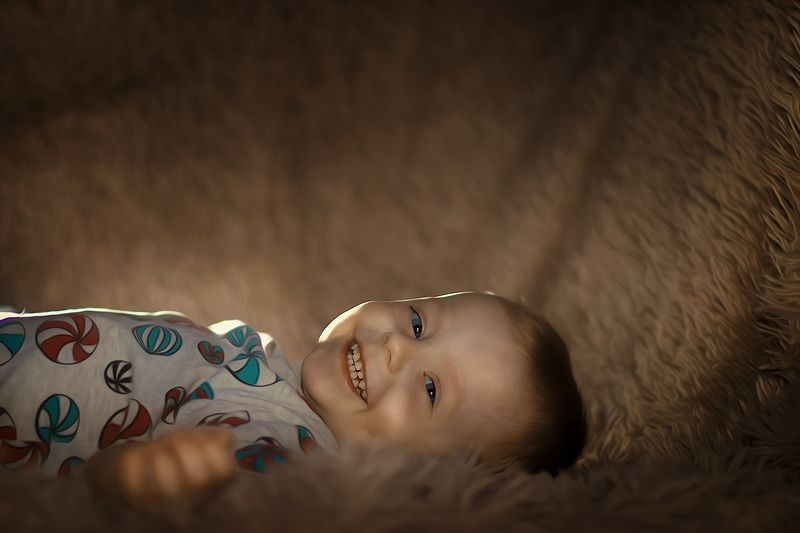 детское фото, дети, детский портрет Улыбнись)photo preview