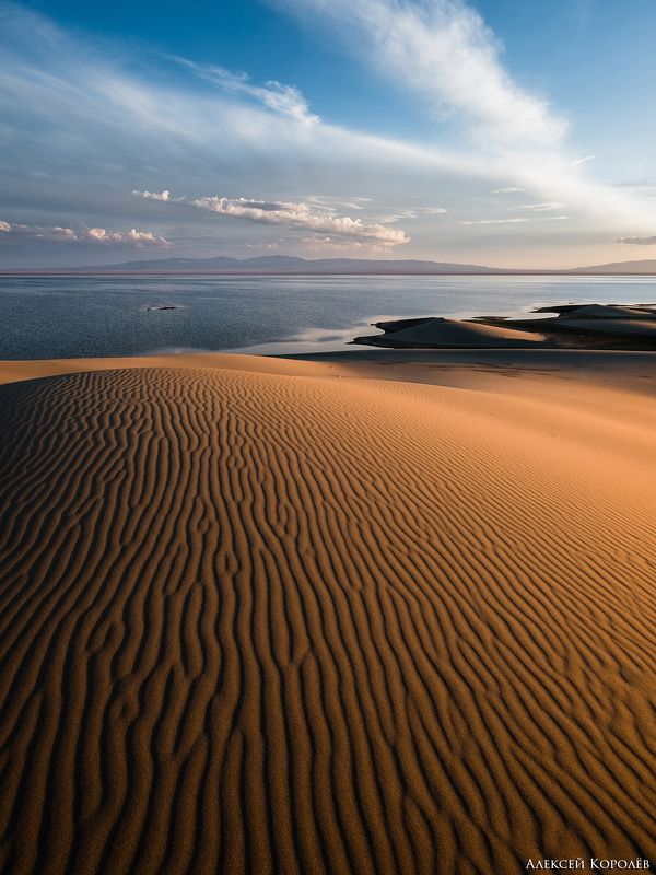 монголия, закат, пустыня, песок, озеро, природа, пейзаж, лето, mongolia, sunset, desert, sand, lake, nature, landscape, summer Золото Монголии 3photo preview