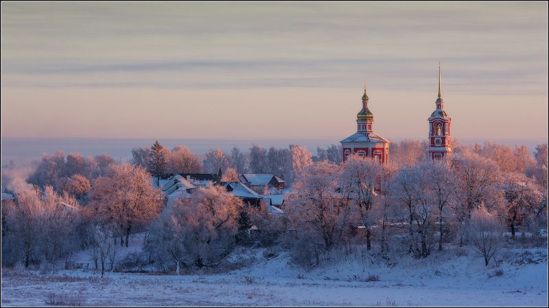 россия, владимирская обл, суздаль Зимы волшебное сияниеphoto preview