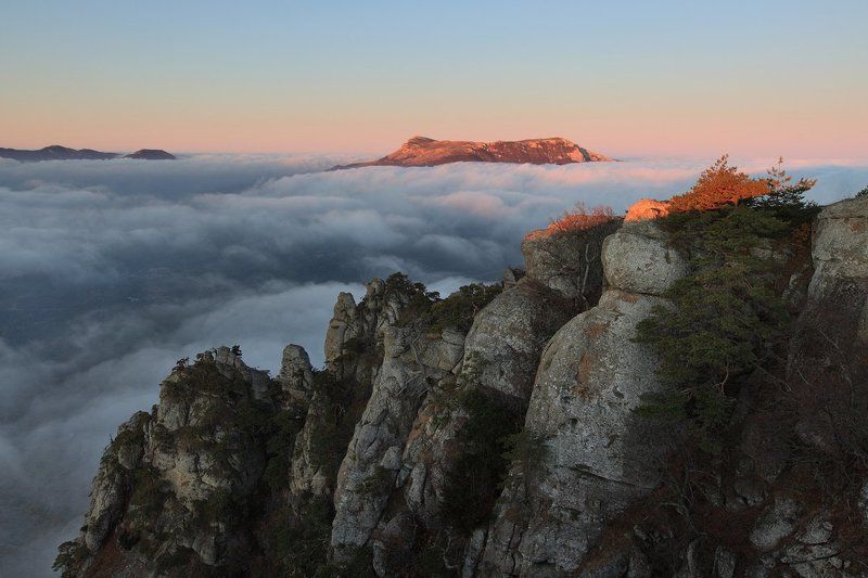 крым, димерджи, рассвет Прикосновениеphoto preview