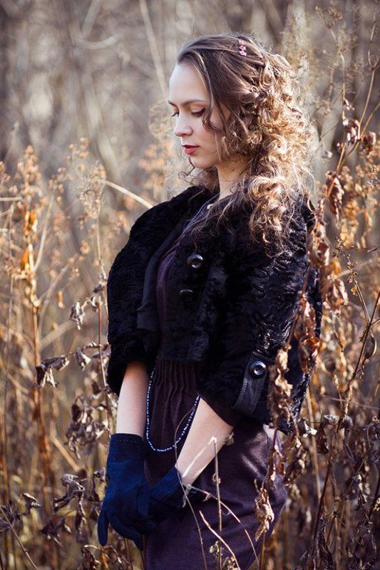 портрет, осень ***photo preview