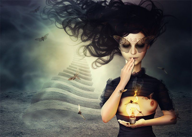 коллаж, фотоарт, фотошоп, душа, вечность О вечности души...photo preview