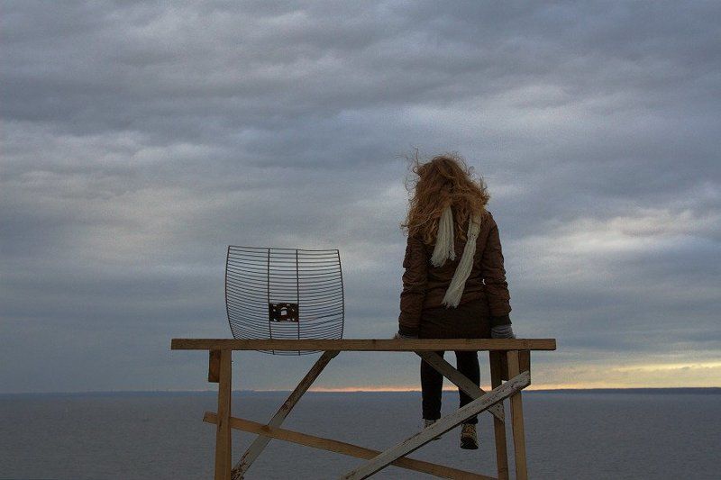 закат, небо, залив photo preview