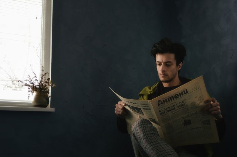 portrait, man, мужчина, портрет In the morningphoto preview