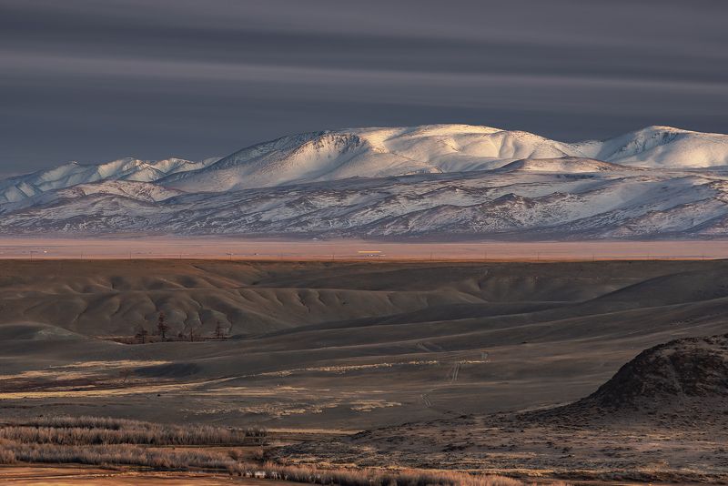 курай, горный алтай, осень, северо-чуйский,горы, осень Вечер у подножия горphoto preview