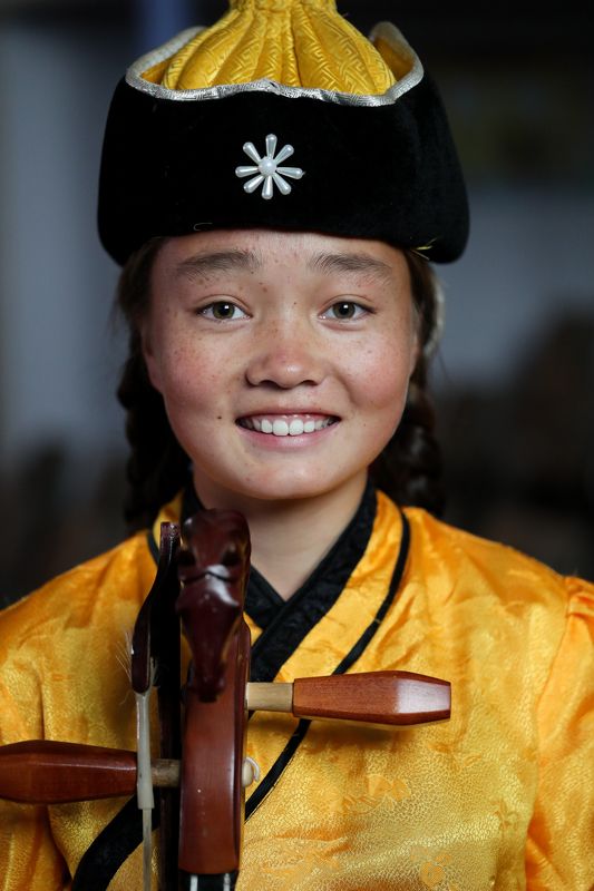mongolia, asia, portrait, man, face, canon, lady Young national musicianphoto preview