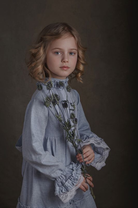 девочка, ангел, ребенок, портрет, арт Златаphoto preview