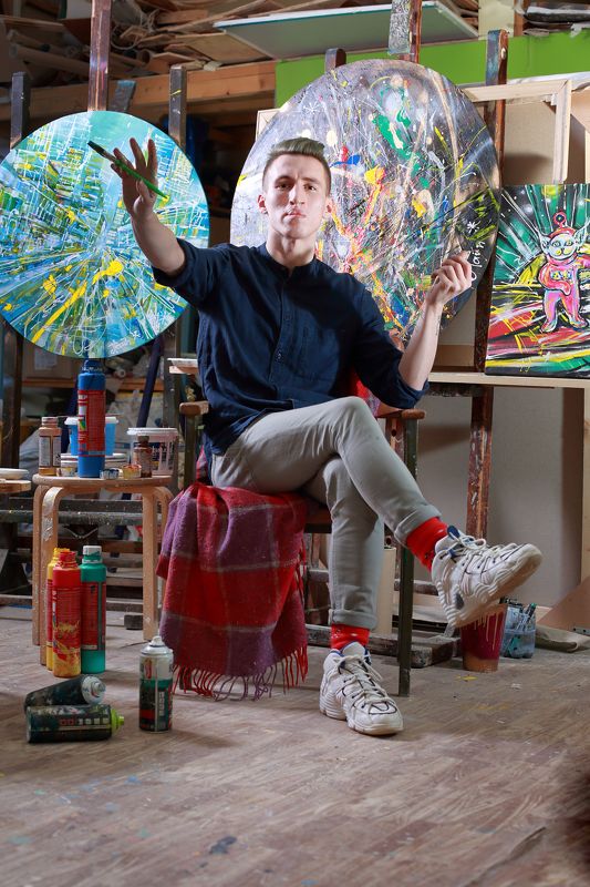 Портрет художника Максима Пайпаphoto preview