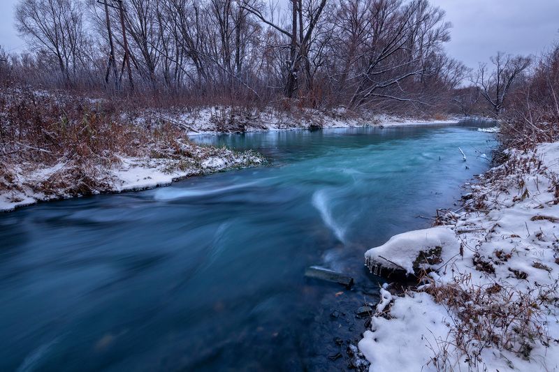 пейзаж, река, Рязань, зима Атмосфера наступившей зимыphoto preview