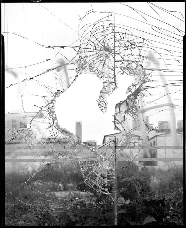 ruins black & whitephoto preview