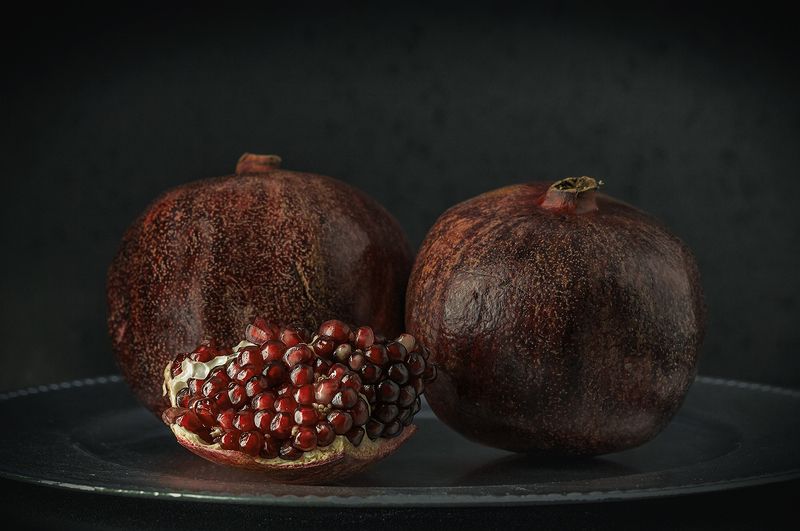 ягода еда гранат цвет \