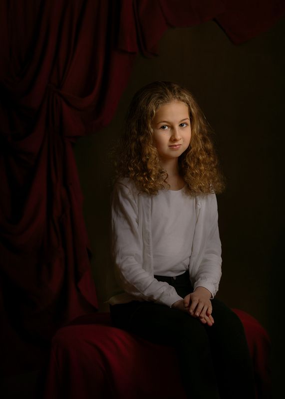 Портрет девочки фото превью