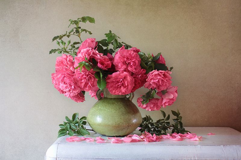 Роняет роза лепестки... фото превью