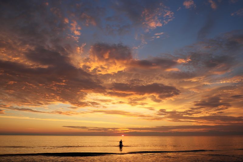 пляж, золото, закат, лофотены, норвегия, beach, gold, dusk, lofotens, norway, Неожиданная Арктика - золотой пляж на Лофотенских островахphoto preview