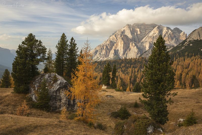 Autumn Dolomites Autumn in Dolomites.photo preview