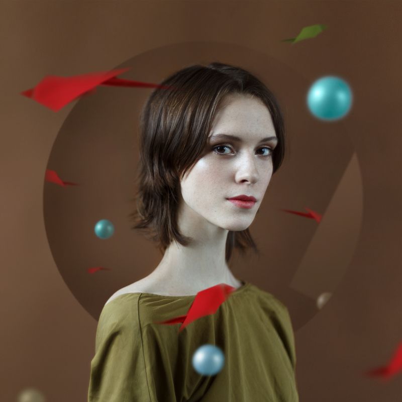 арт, девушка, портрет, студия, свет Linephoto preview