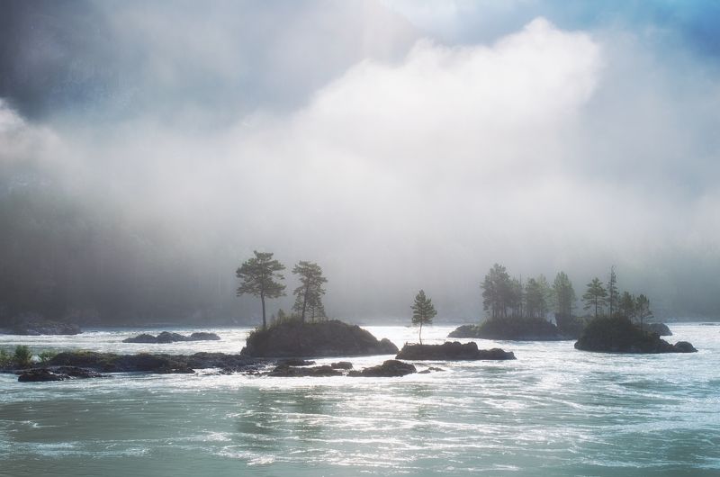 алтай, катунь Утренняя Катуньphoto preview