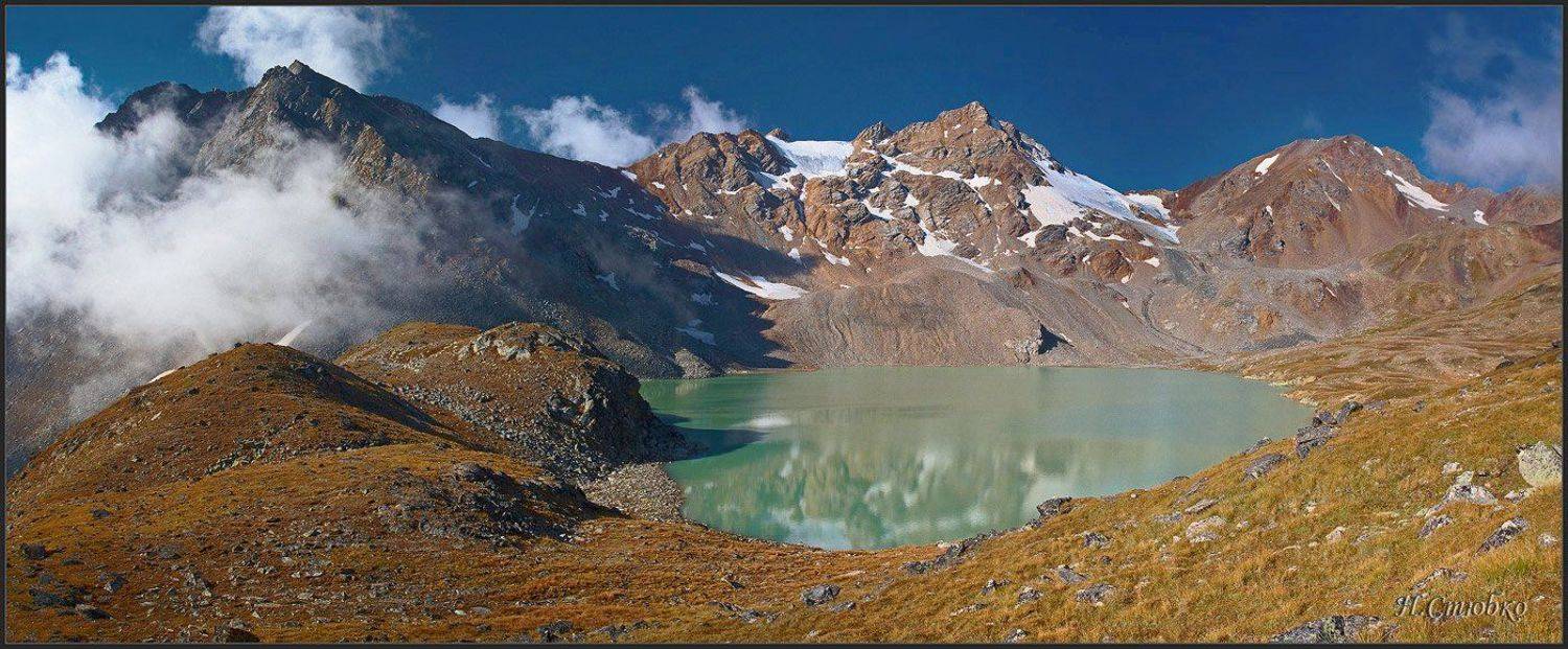 кавказ, горы, озеро, сылтранкёль, Николай Стюбко