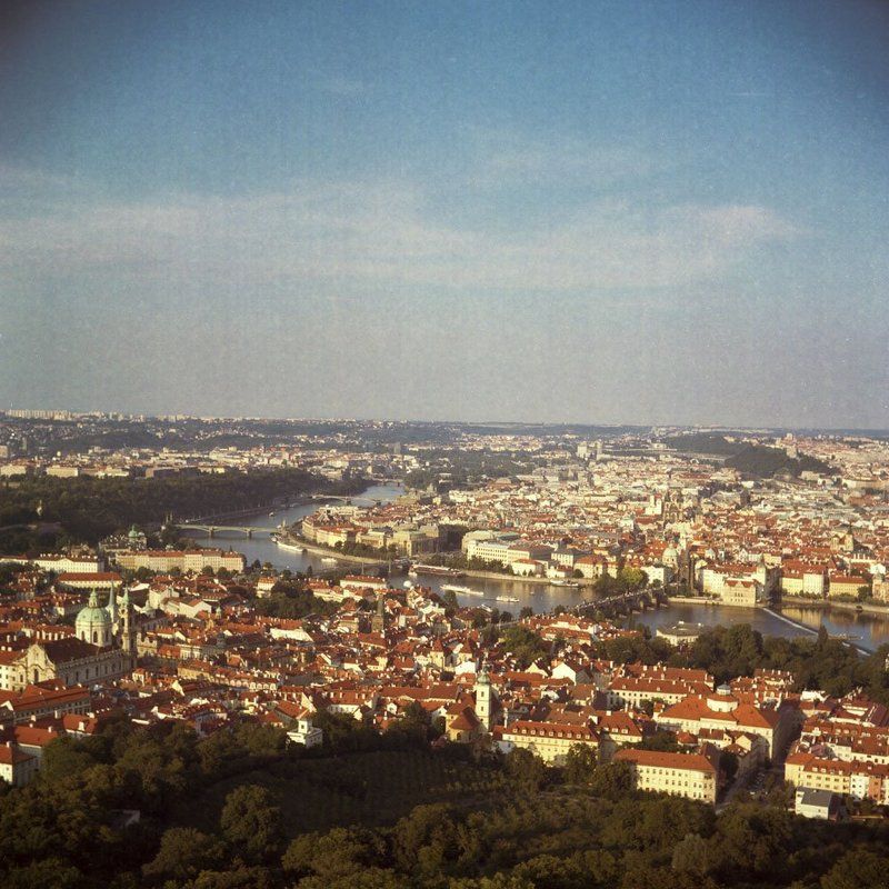 prague, 6*6, lubitel, city, film, color, kodak, portra Prague. Color.photo preview