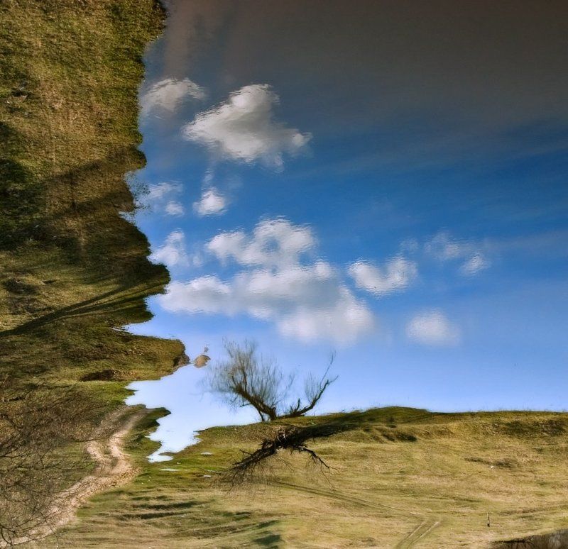 река, небо, вода, берег photo preview