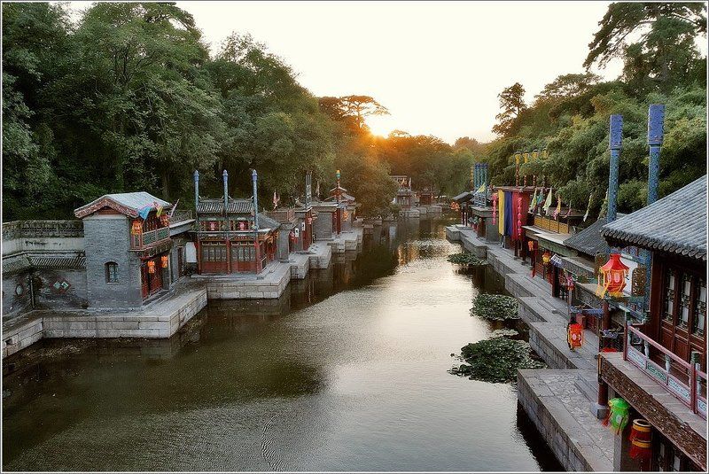 китай, пекин, парк Вариант китайской Венецииphoto preview