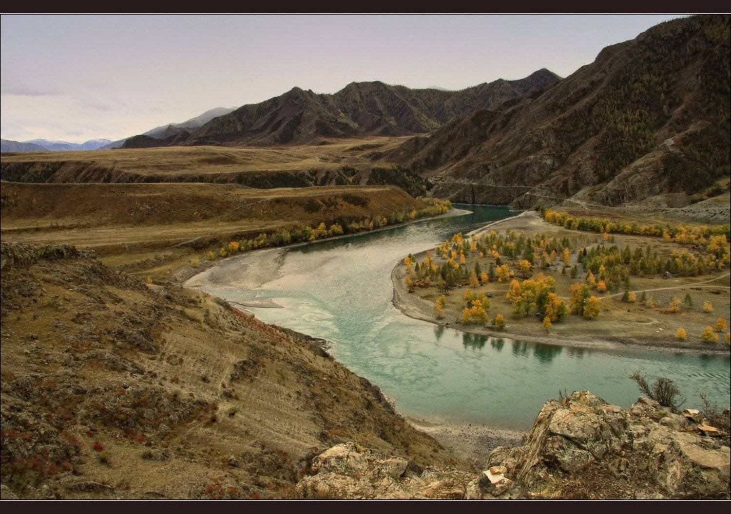 алтай, осень, катунь, Галина Хвостенко