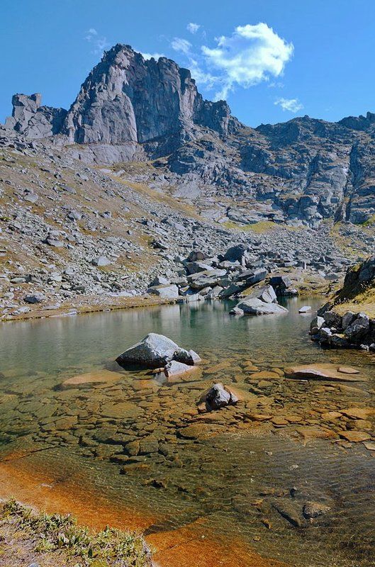 Два взгляда на пик Молодежный.photo preview