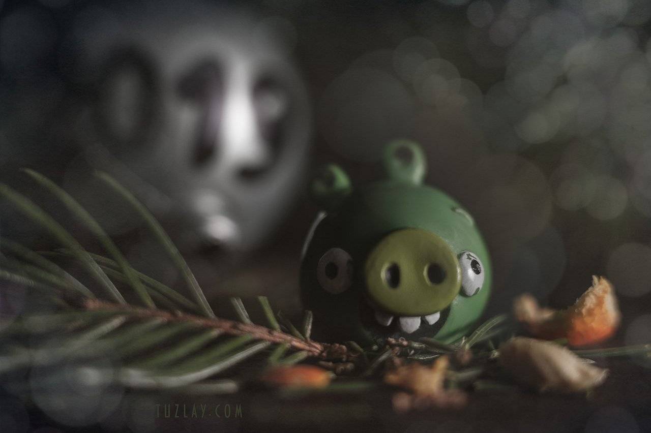 новый год, новогодняя сказка, супостат под ёлкой, свинья, год свиньи, Владимир Тузлай