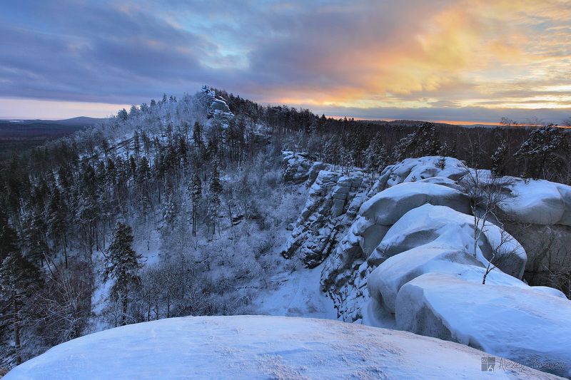 аракуль, зима, урал, вечер Вечер на Аракулеphoto preview
