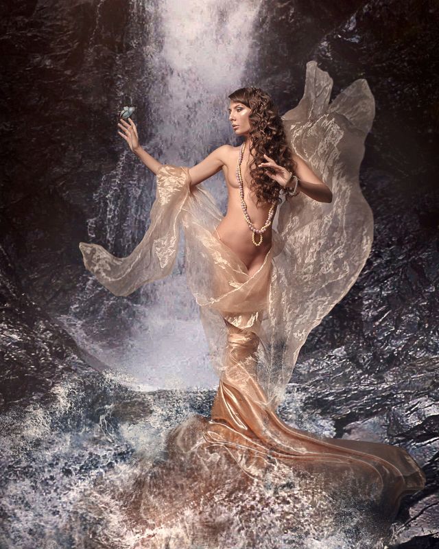 at the waterfallphoto preview