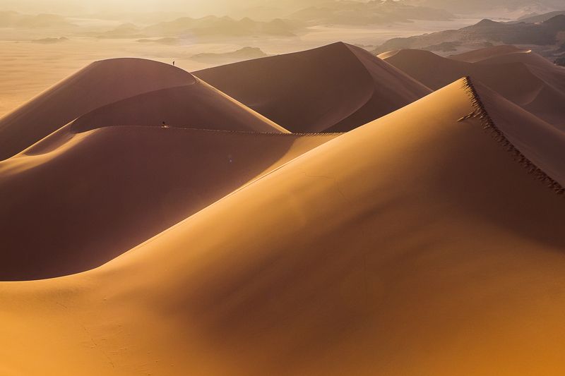 африка, сахара, тадрарт, дюны, песок, рассвет, алжир Девятый валphoto preview