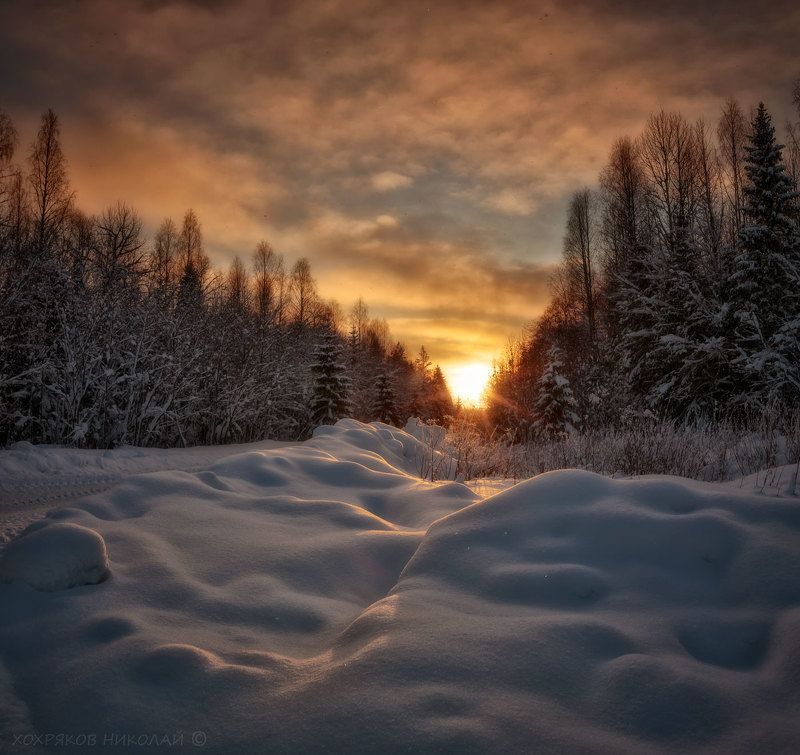 в моих заснеженных краях...photo preview
