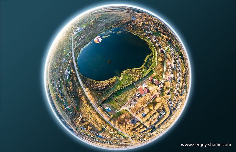 циркуляр, полет, воздушный, шар Полетphoto preview