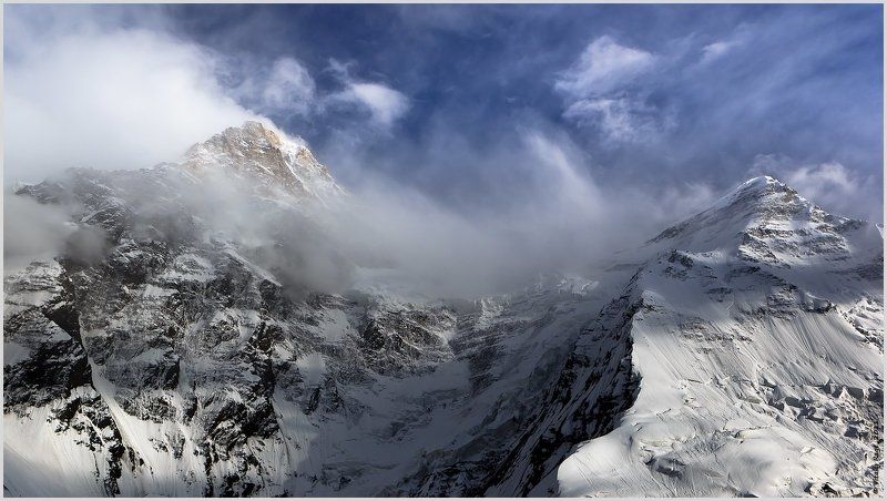 горы, казахстан, альпинизм, тянь-шань, алатау, свобода, путь, выбор, хан-тенгри Silver side upphoto preview