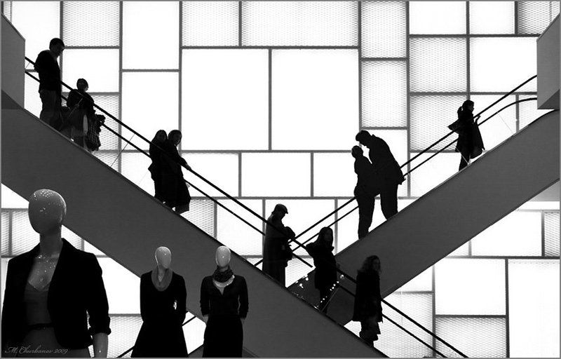 лондон, сценка в магазине ***photo preview