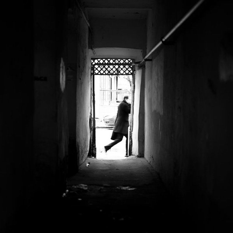 стрит, улицы, люди, черно-белое ****photo preview