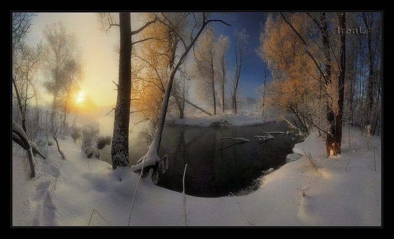 на зимней рекеphoto preview