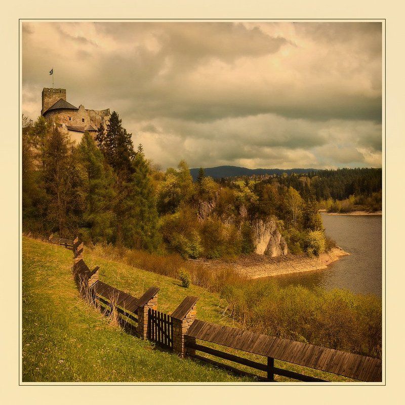 замок, польша, пейзаж the old castlephoto preview