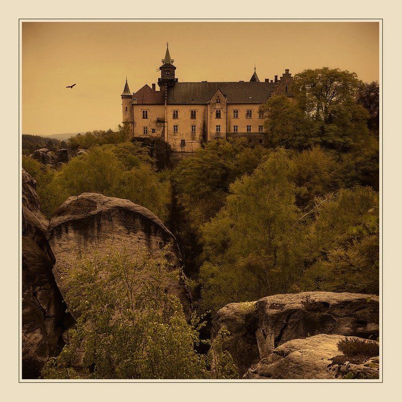 замок, чехия, пейзаж el cóndor pasaphoto preview