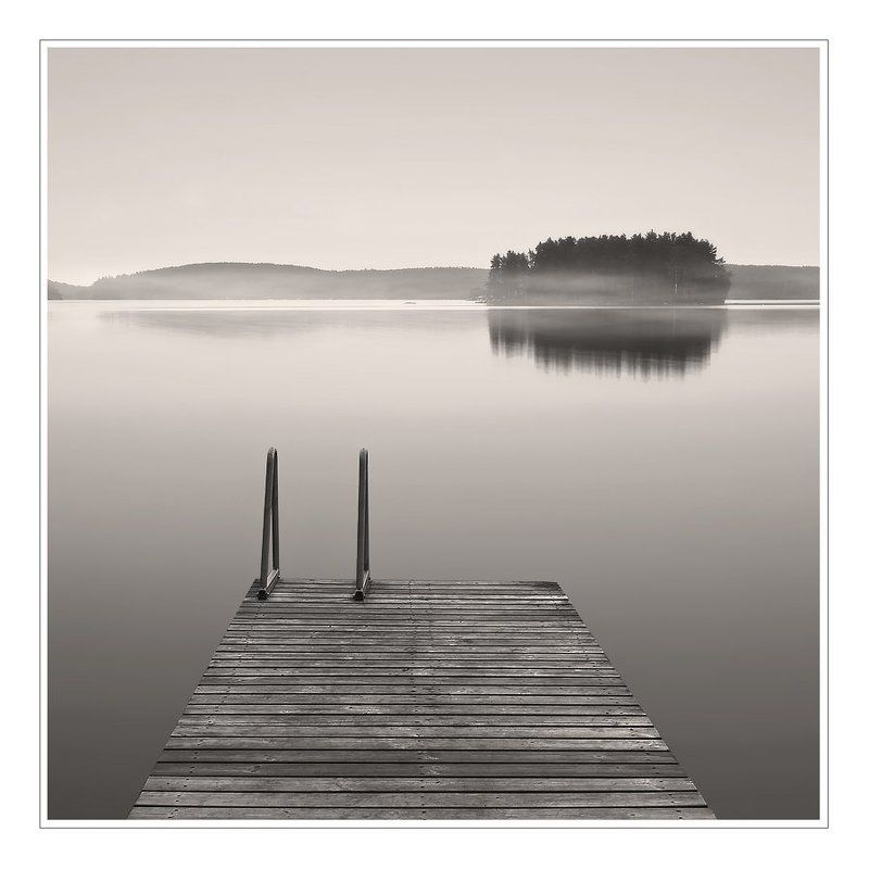 пейзаж, озеро, финляндия, утро meditationphoto preview