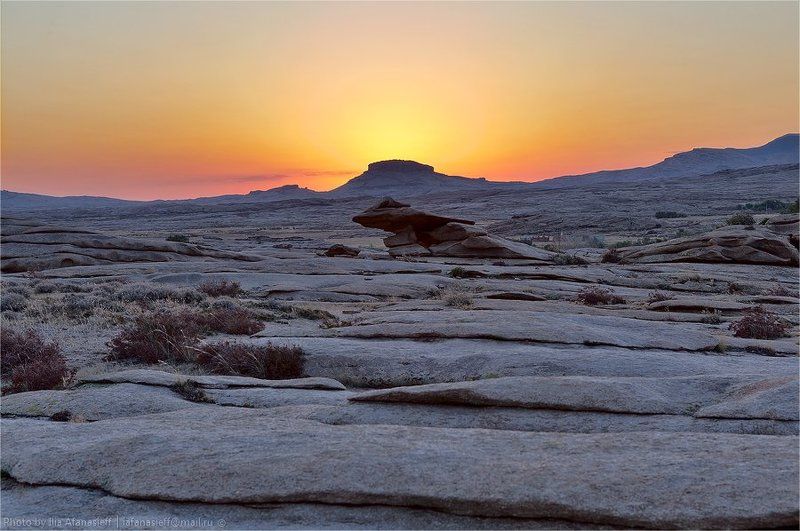 бектау-ата, казахстан Один короткий вечер на Бектау-Атаphoto preview