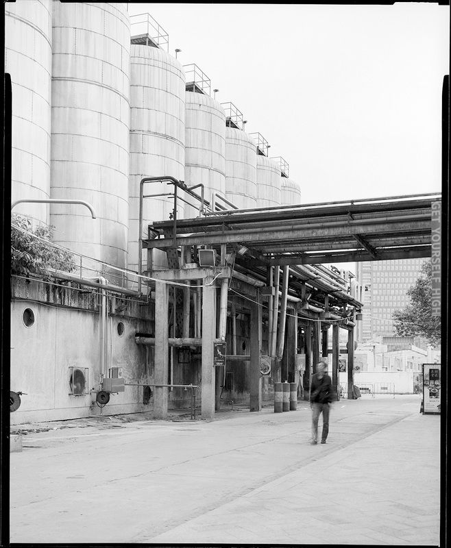 ruins black & white photo preview