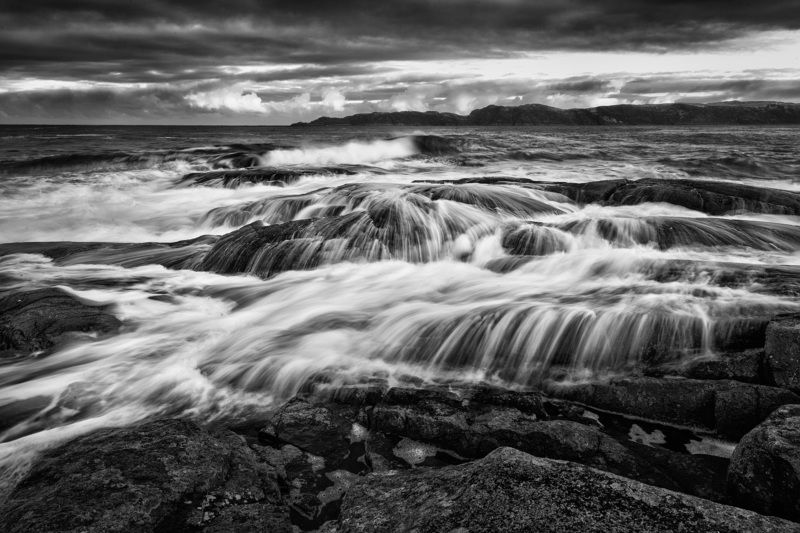 море, вода, волны, камни, небо, sea, water, waves, stones, sky Освежающие воды Баренцева моря фото превью