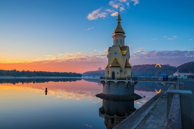 Рассвет над Днепромphoto preview