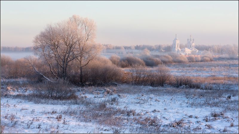 россия, ивановская обл, дунилово Проснулось солнце и туман уходитphoto preview