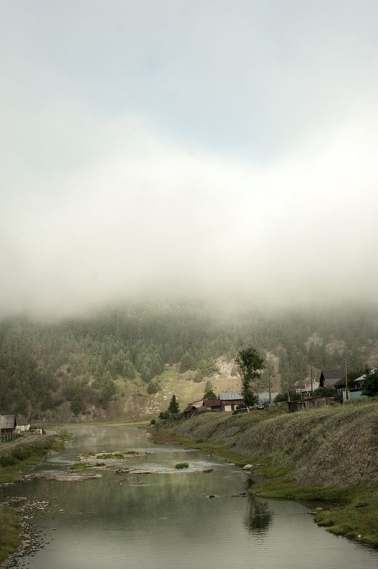 Утро. Кага. Туман.photo preview