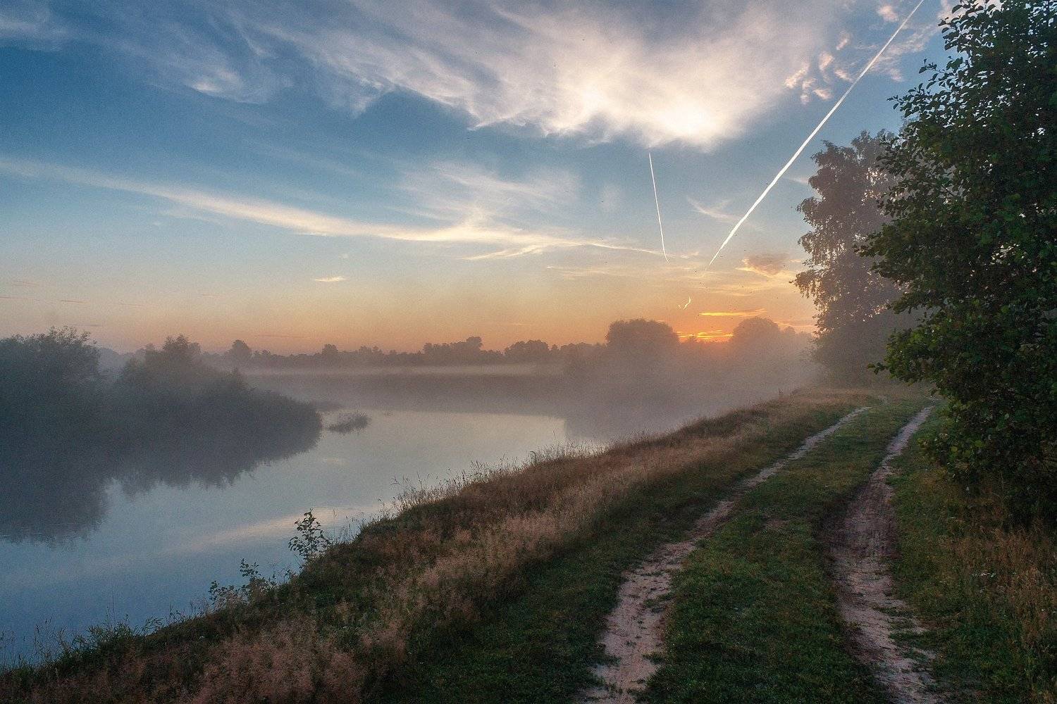 Рассвет на Десне. Автор: Платонов Алексей брянск, десна, сельцо, утро, рассвет, лето,алексей платонов, Платонов Алексей