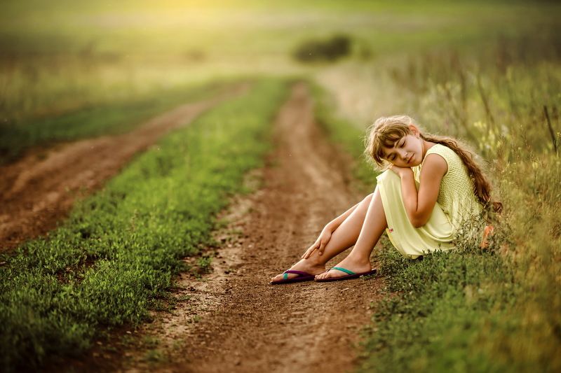 летний портрет Летний вечерphoto preview