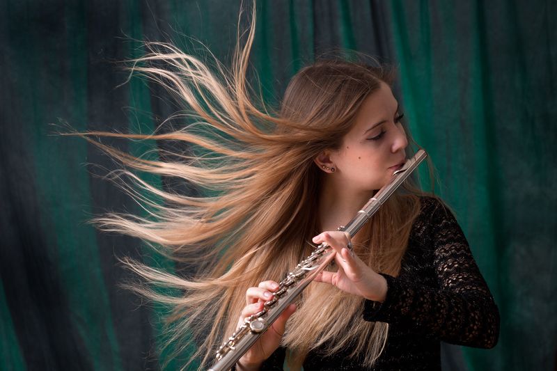 портрет, флейта, музыка, девушка, артистка, красота, искусство, фото, Олег_Грачёв,Oleg_Gracev, art, beauty,canon,canonlens, Ольгаphoto preview