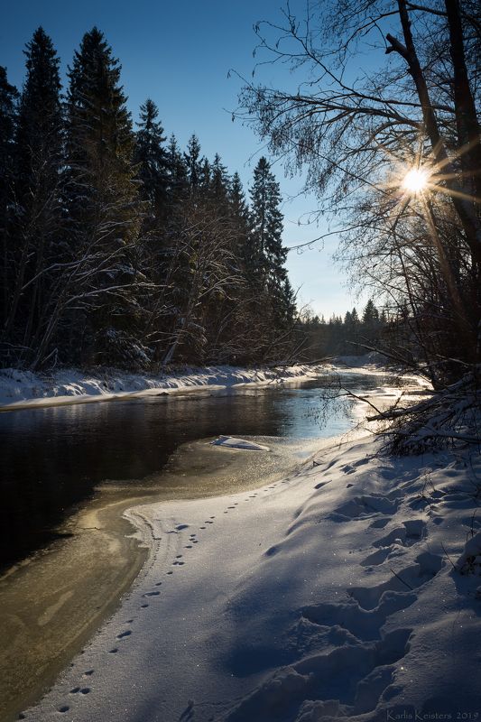 Река Амата в январеphoto preview